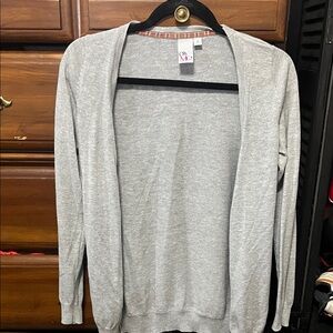 Gray Women's Open Front Cardigan